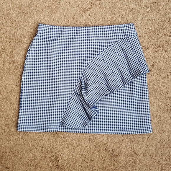 TOPSHOP gingham skirt - Picture 1 of 3